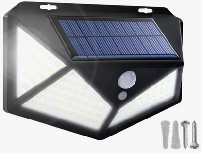 Lampara Solar 100 Luces Led Exteriores