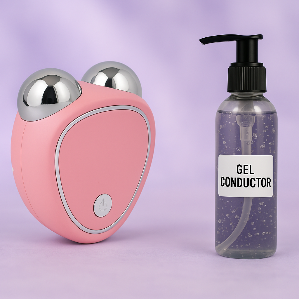 Masajeador Microcorriente + Gel 250ml DE REGALO