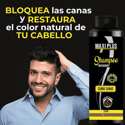 SHAMPOOCUBRE CANAS MAXI PLUS + OBSEQUIO