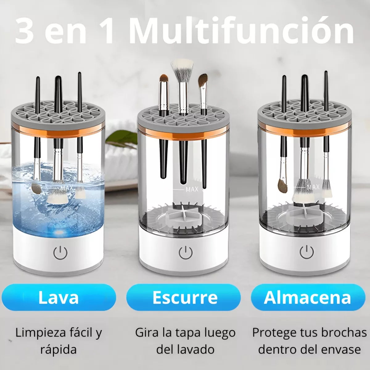 Lavadora Automática de Brochas