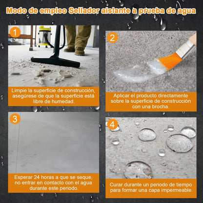 HOY 2X1 AquaBlock® SELLADOR IMPERMEABILIZANTE + BROCHAS DE REGALO